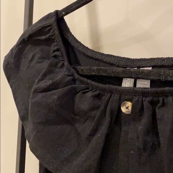 Off the shoulder black dress - Picture 2 of 3